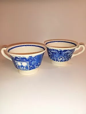 Wedgwood United States Military Academy Blue Cups • $126.50