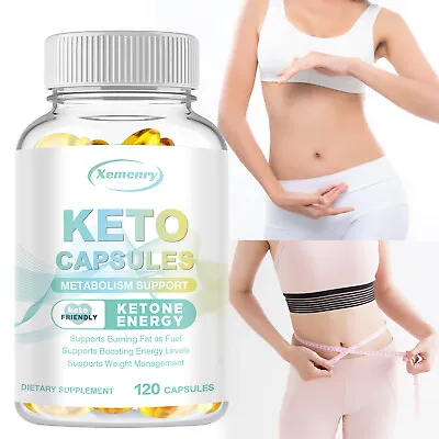 Keto Capsules - Weight Loss Support Supplements Body Detox Promote Metabolism • $13.23