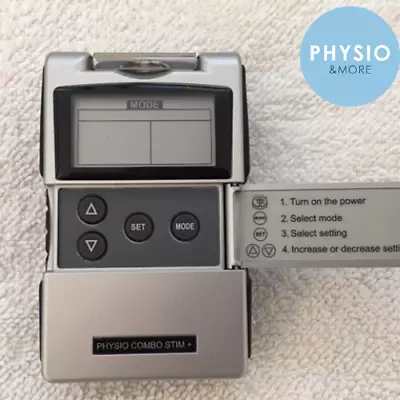 Tens Machine Physio Combo Stim+ 2 In 1 Tens EMS Unit Reusable Electrodes Leads • $12.34