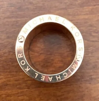 Michael Kors Gold Barrel Ring Size 7 • $49.95