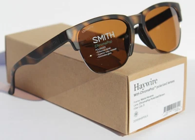 $89.95 • Buy SMITH OPTICS Haywire POLARIZED Sunglasses Matte Havana/ChromaPop Brown NEW