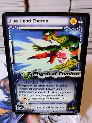 Dbz Ccg Dragon Ball Z Blue Head Charge #156 Limited Rare Score 01' Cell Saga Vlp • $2.99