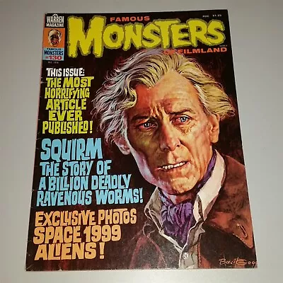 Famous Monsters Of Filmland #130 December 1976 Warren Us Horror Magazine • £14.99