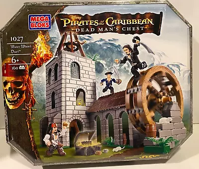 Mega Bloks Pirates Of The Caribbean Dead Man's Chest Water Wheel Duel  1027 NEW • $162.69