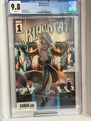 Black Cat #1 2019 Cover A J. Scott Campbell Cgc 9.8 • $50