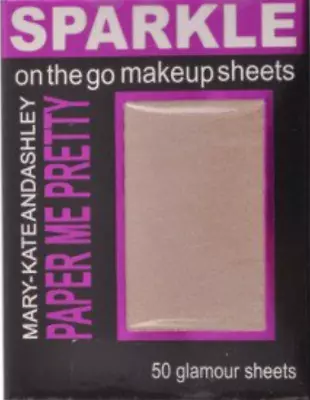 Lot Of (3) Mary-Kate And Ashley Gold Sparkle Makeup Sheets - Paper Me Pretty 50s • $6.89