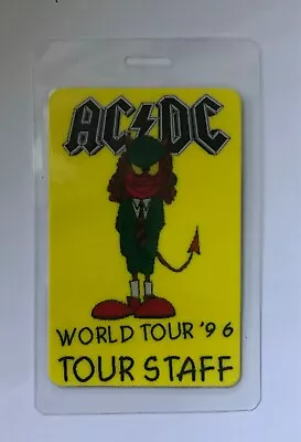 ACDC Laminate Backstage Pass. • $30