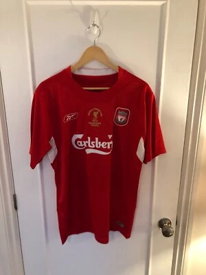 £14.99 • Buy Liverpool FC 2005 Limited Edition Istanbul Champions League Final Football Shirt