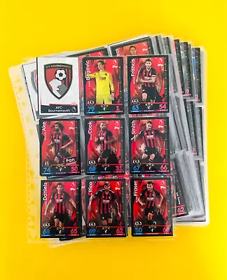 Topps Match Attax Premier League 2018/19 Complete Base/Rising Star/Star Signings • £14.99