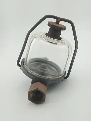 Vintage AC Fuel Filter Glass Sediment Bowl # 854392 With Filter Element • $26.99