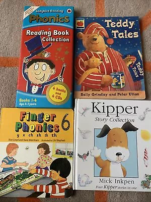 £5 • Buy Reception Books Learning Early Readers ABC Finger Phonics Kipper Ladybird