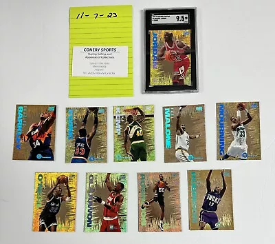 Michael Jordan 1994-95 Skybox Emotion N-Tense Complete Set 1-10 SGC 9.5 Jordan • $995