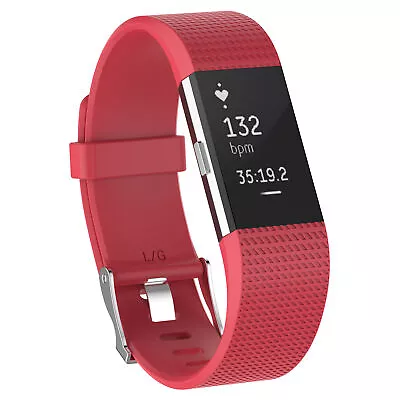 Replacement Silicone Rubber Band Strap Wristband Bracelet For Fitbit CHARGE 2 • $10.95