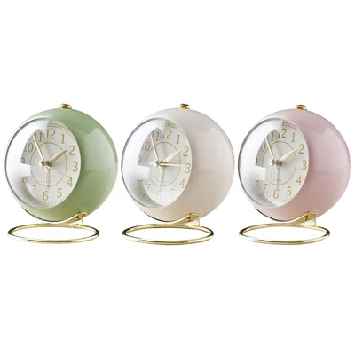 $46.89 • Buy Alarm Clock For Bedroom Retro European Style Loud Alarm Clock With Night Light