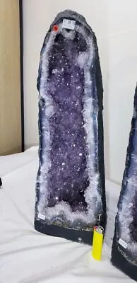 $753.19 • Buy Amethyst Church Crystal Cathedral Geode Tower - Almost 21  Tall