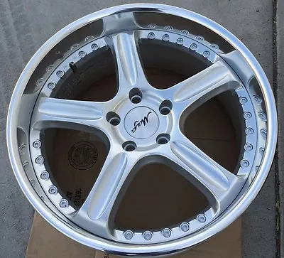 MAYA GR5 3pc 19 X 9 ET47/19 X 10 ET23 5:120  Hyper Silver  Set Of 4 Wheels • $2650