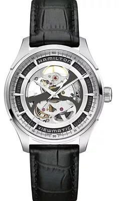 Hamilton Jazzmaster Men's Automatic Skeleton Watch - H425550. 40mm. Used. • £455