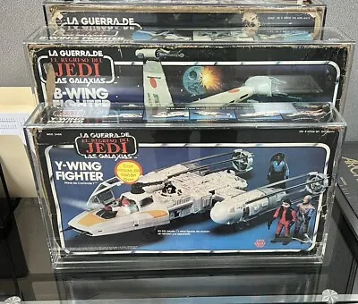 Vintage~Lili Ledy~Star Wars~Millennium Falcon~B-Wing Fighter & Y-wing~Boxes Case • $4990