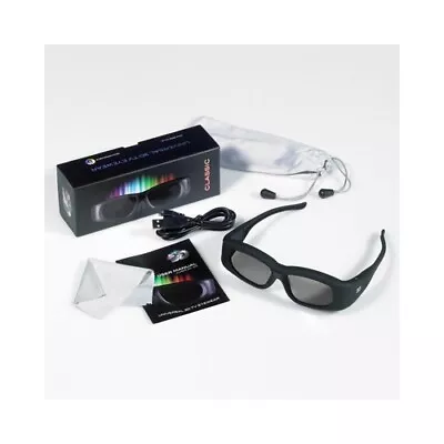 1 Pair 3D3 A1113 Universal 3D TV Eyewear Active Shutter IR Glasses • £39.99