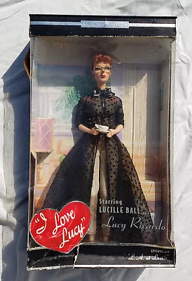 I Love Lucy Episode 114 LA. At Last Barbie Coll. Edition 2002 Mattel Damaged Box • $24.99