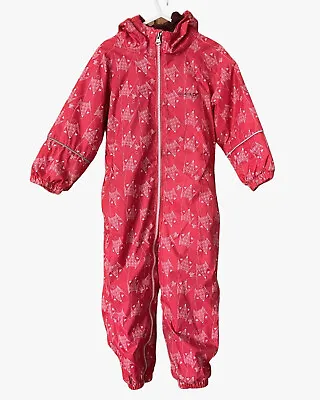 £12.99 • Buy REGATTA Girls Waterproof Suit Puddlesuit Insulated Size AGE 2 - 3 YEARS 