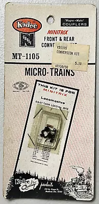 Kadee/Micro-Trains N Scale Magne-Matic Coupler Conversion Kit MT-1105 NIP • $8.99