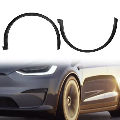 For Tesla Model X 2016-2021 Front Right & Left Fender Wheel Flare Molding Trims • $99.12