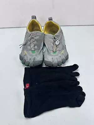 Vibram Five Fingers Men 10 EU 43 Bikila Barefoot Running Minimal M355 W/ Socks • $40