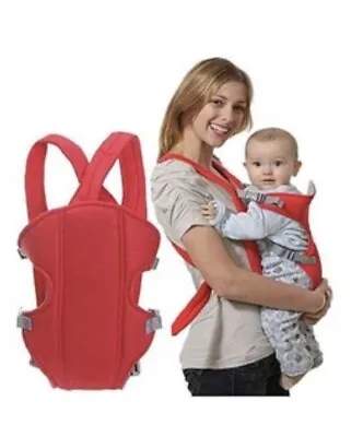 Adjustable Baby Sling Newborn Breastfeeding Infant Wrap Carrie Red • £11.99