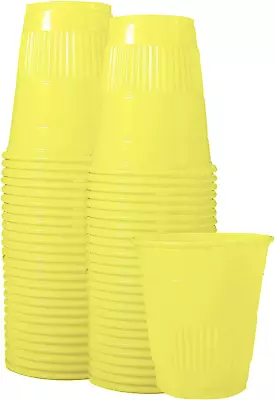 50 Pack 5 Oz Plastic Disposable Recyclable Cups Dental Cups Party Cups Mouth • $11.24