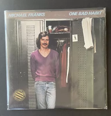 Michael Franks - One Bad Habit - Vinyl Record LP *PROMO* WB Records • $12