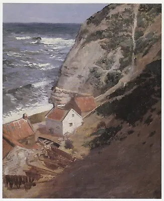 Staithes Dame Laura Knight Early Staithes Group Print In 11 X 14 Inch Mount • £19.95
