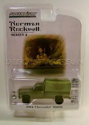 1984 '84 Chevy M1008 Truck Norman Rockwell Series 4 Greenlight Diecast 2022 • $6.95