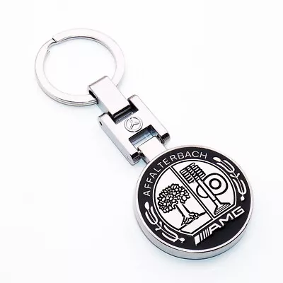 NEW 3D Mercedes-Benz AMG Sport Logo Alloy Car Home Keychain Ring Decoration Gift • $9.99
