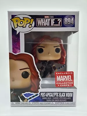 Marvel Post Apocolyptic Black Widow Collector Corps Exc Funko Pop #894  • £30