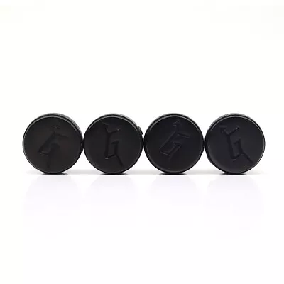 4Pcs Metal Guitar/Bass Knobs W/Arrow Gretsch  G  Logo Control Knobs Black • $13.99