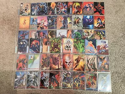 1993 Marvel Masterpieces Series 2 - Complete Base Set Of 90 Cards  NM-Mint+ • $18.50