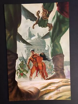 Warlord Of Mars #14 COVER Dynamite Comics Poster 8x12 Joe Jusko • $14.99