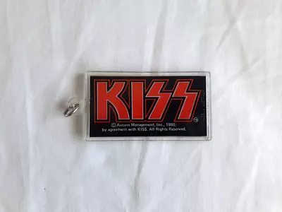 KISS Gene Simmons Keyring Aucoin UNMASKED ERA 1980 Aussie RARE Peter Paul Ace • $220