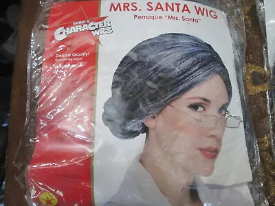 Mrs. Santa Gray Wig Costume Accessory OSFM New Fast Shipping Halloween Party Fun • $10.99