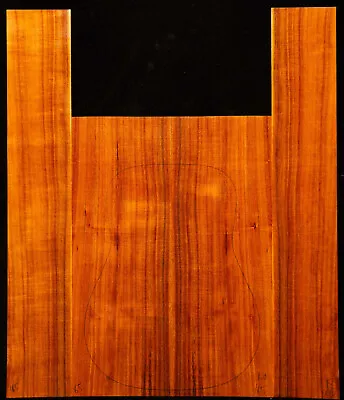 Hawaiian Koa Guitar Set #165 Dred Size Back  And Sides Luthier Tonewood • $375