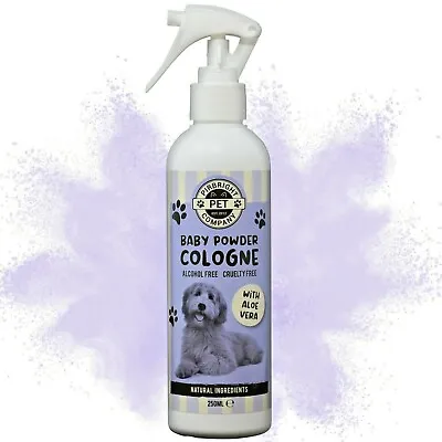 £9.99 • Buy Dog Puppy Cologne Perfume Baby Powder Fragrance Scent Allergen Free Deodorant