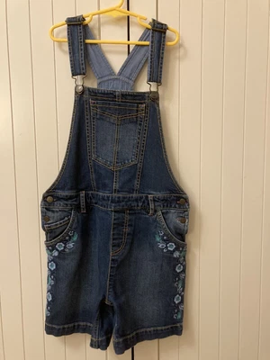 £3.50 • Buy Fat Face Girls Denim Dungarees, Age 10-11, Mid Wash Blue