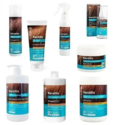 Dr. Sante Keratin Hair Conditioner Shampoo Mask Serum Arginine Collagen 1000ml • £7.99