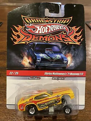 Hot Wheels Drag Strip Demons Shirley Muldowney 71 Mustang Funny Car RR   RR729 • $59.99