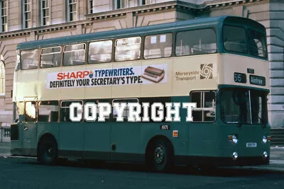 £0.99 • Buy Bus Photo - Merseyside PTE 1971 EKA171Y Leyland Atlantean Alexander Liverpool