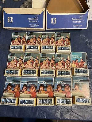 Westinghouse Flash Cubes - 14 Unopened Packs Of 3 Flashes • $10