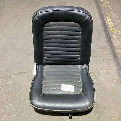 Oem 1964-1966 Ford Mustang Coupe Front Right /passenger Side Bucket Seat - Black • $224.99