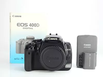 Canon EOS 400D DSLR Camera Body Only Canon  Battery & Canon Charger • £49.99