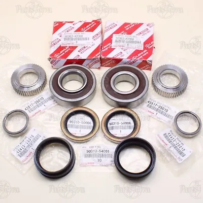 Genuine OEM Toyota Rear Left & Right Wheel Bearing And Seal Set TUNDRA 4RUNNER • $260.92